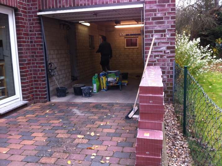 Zwei Baustellen auf einmal